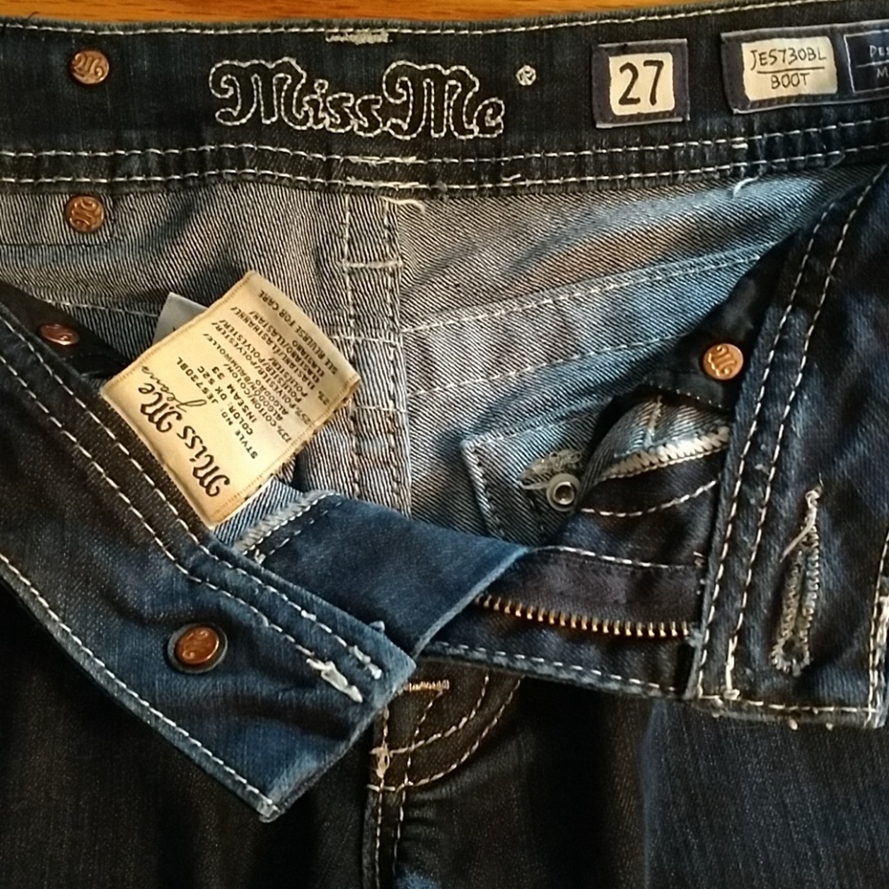 Miss Me Dark Wash Sexy Jeans